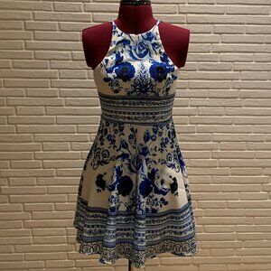 Halter Floral Dress Size S